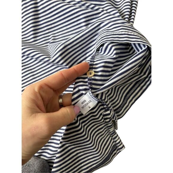 Peter Millar Golf Polo T-shirt size XXL Cotton Striped - Picture 6 of 8